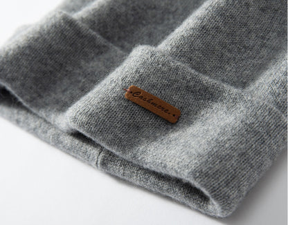 Wool Knit Beanie Hat - Soft, Warm Knitted Hat for Men and Women - OESLO