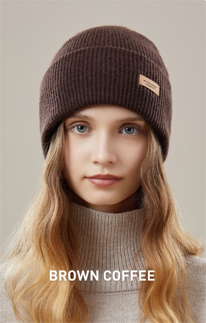 Wool Knit Beanie – Warm and Minimalist Winter Hat - OESLO