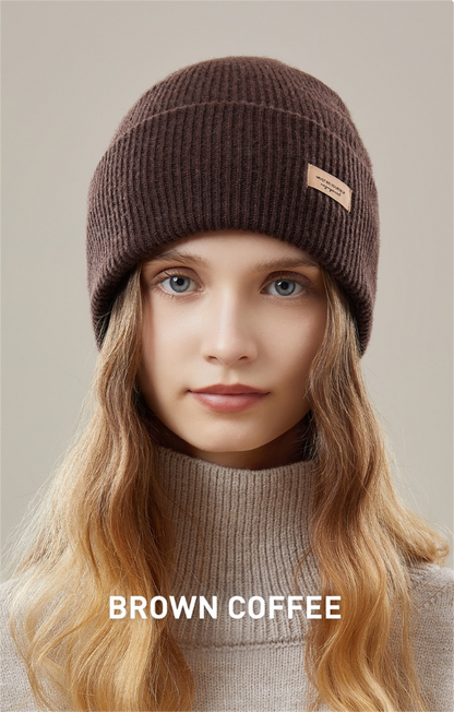 Wool Knit Beanie – Warm and Minimalist Winter Hat - OESLO