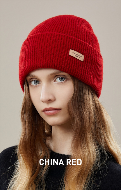 Wool Knit Beanie – Warm and Minimalist Winter Hat - OESLO