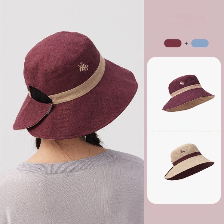 Cute Bucket Hat  – Reversible Breathable Summer Sun Hat - AOA Fashion Accessories