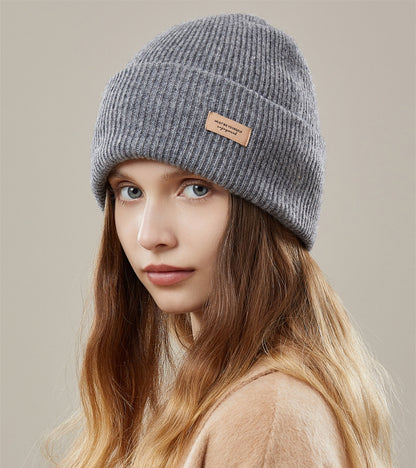 Wool Knit Beanie – Warm and Minimalist Winter Hat - OESLO