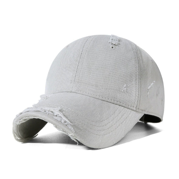 Vintage Baseball Cap – Cotton Blend Adjustable Hat - AOA Fashion Accessories