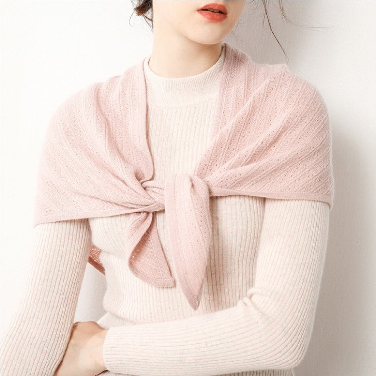 Luxury 100% Cashmere Triangle Scarf - OESLO