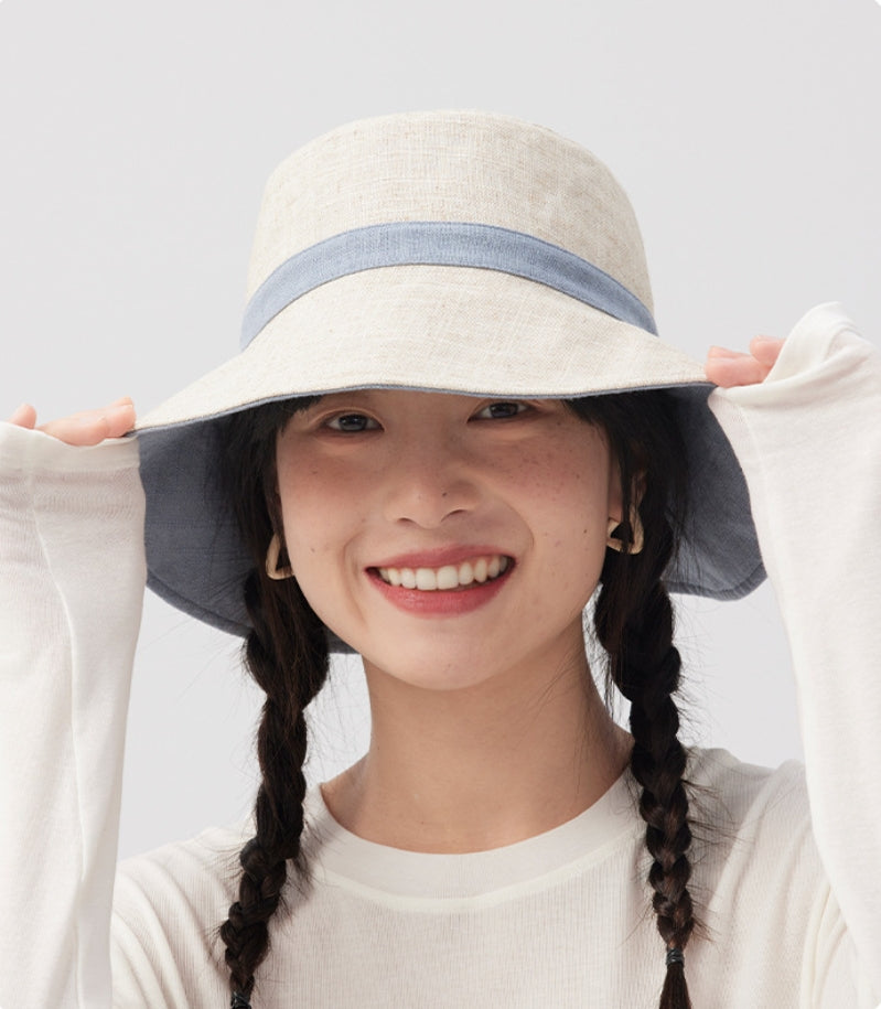 Cute Bucket Hat  – Reversible Breathable Summer Sun Hat - OESLO