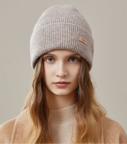 Wool Knit Beanie – Warm and Minimalist Winter Hat - OESLO