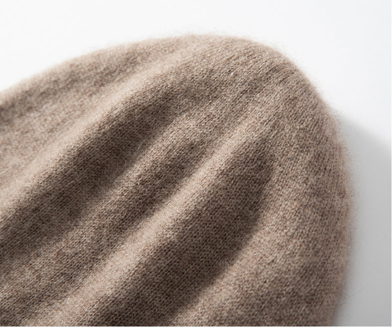 Wool Knit Beanie Hat - Soft, Warm Knitted Hat for Men and Women - OESLO