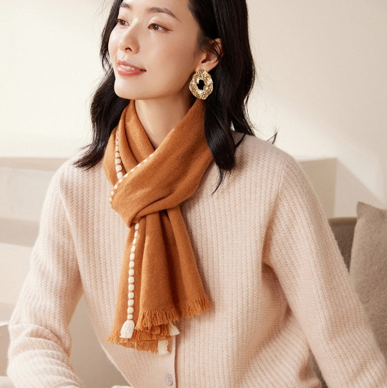 100% pure cashmere scarf for both men and women. - AOA Fashion Accessories