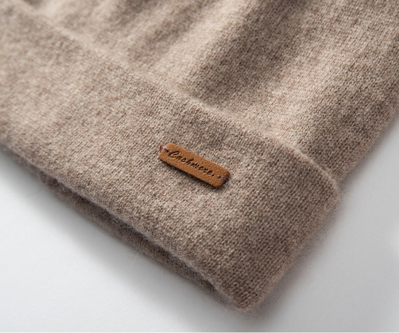 Wool Knit Beanie Hat - Soft, Warm Knitted Hat for Men and Women - OESLO