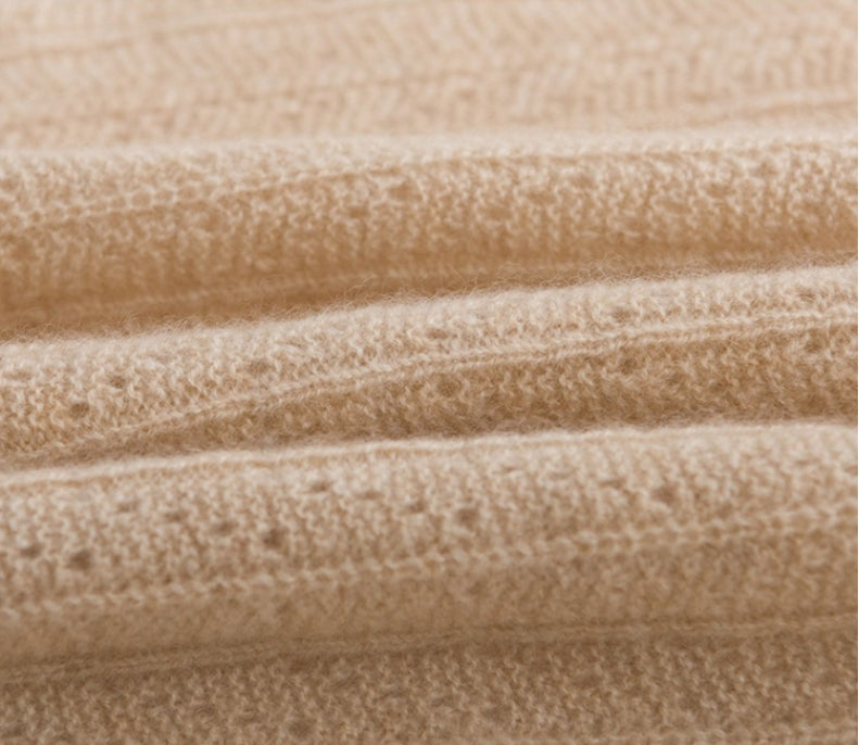 Women's cashmere triangle scarf. - AOA Fashion Accessories