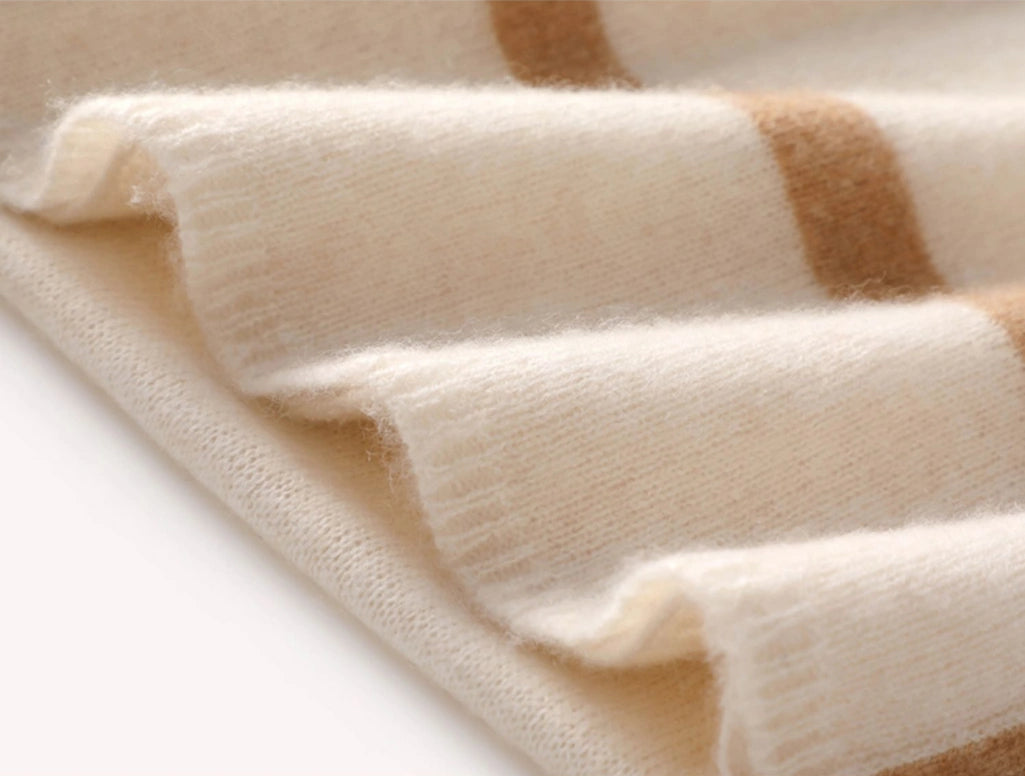 Cashmere Knit Scarf | Multiple Colors