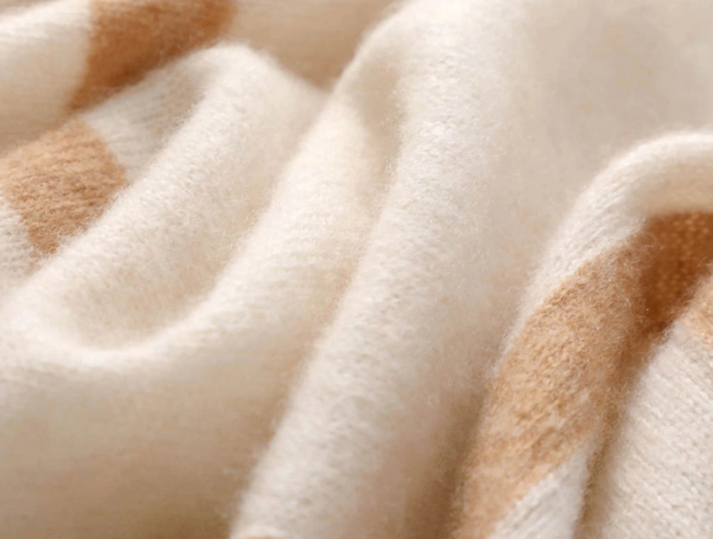 Cashmere Knit Scarf | Multiple Colors