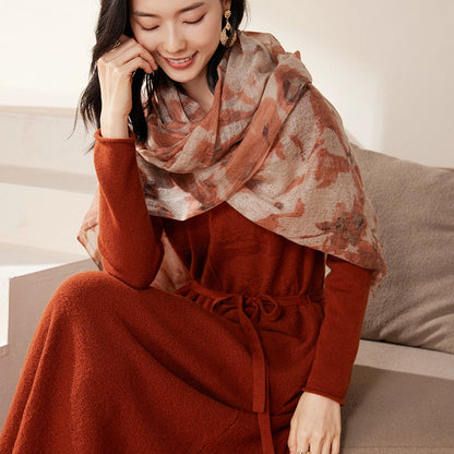 Exquisita Bufanda de Cachemira 200s - Calor Pluma | Múltiples Colores