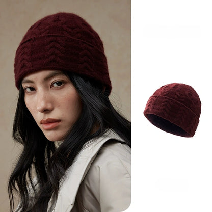 Elegant 100% Cashmere Beanie | Multiple Colors OESLO