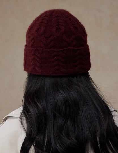 Elegant 100% Cashmere Beanie | Multiple Colors OESLO