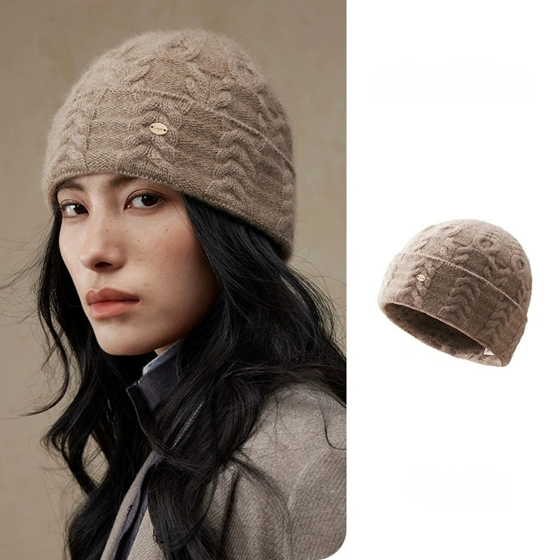 Elegant 100% Cashmere Beanie | Multiple Colors OESLO