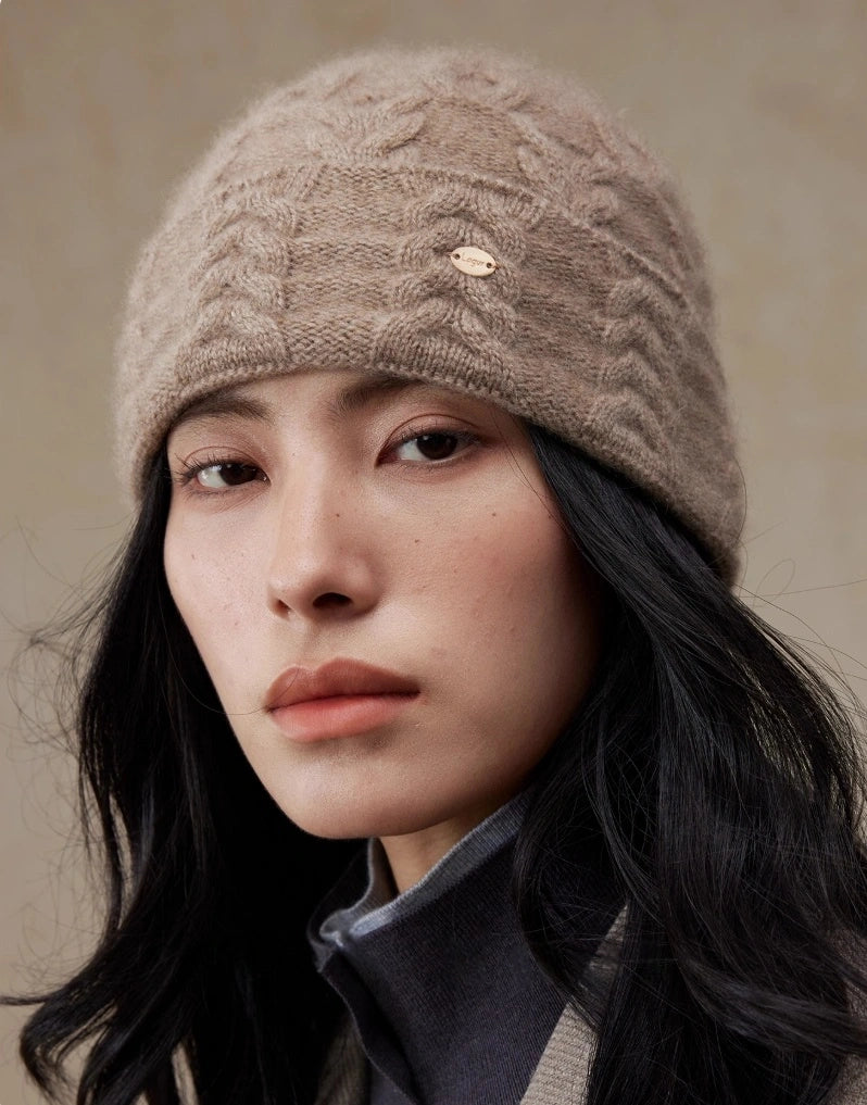 Elegant 100% Cashmere Beanie | Multiple Colors OESLO