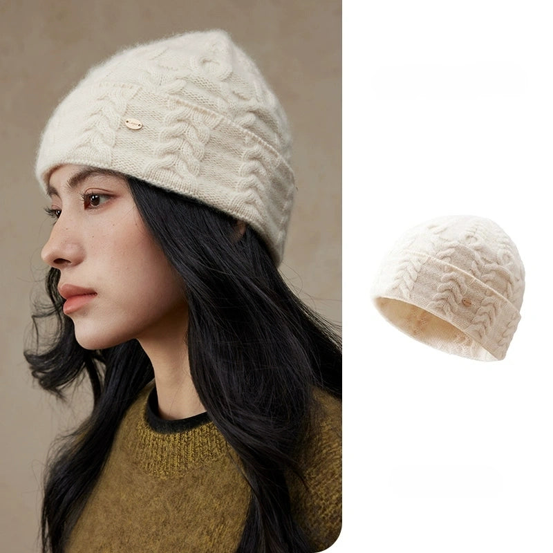 Elegant 100% Cashmere Beanie | Multiple Colors OESLO