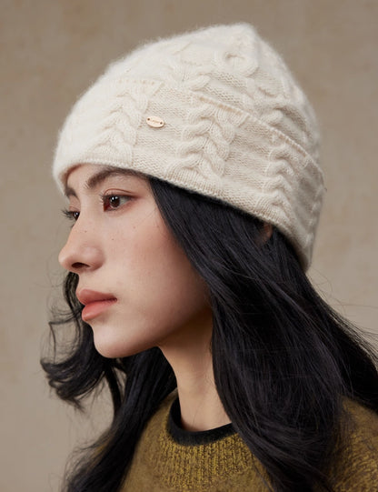 Elegant 100% Cashmere Beanie | Multiple Colors OESLO