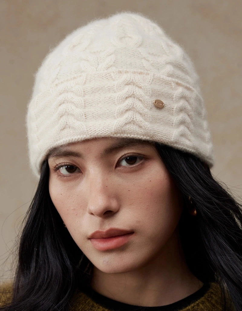 Elegant 100% Cashmere Beanie | Multiple Colors OESLO