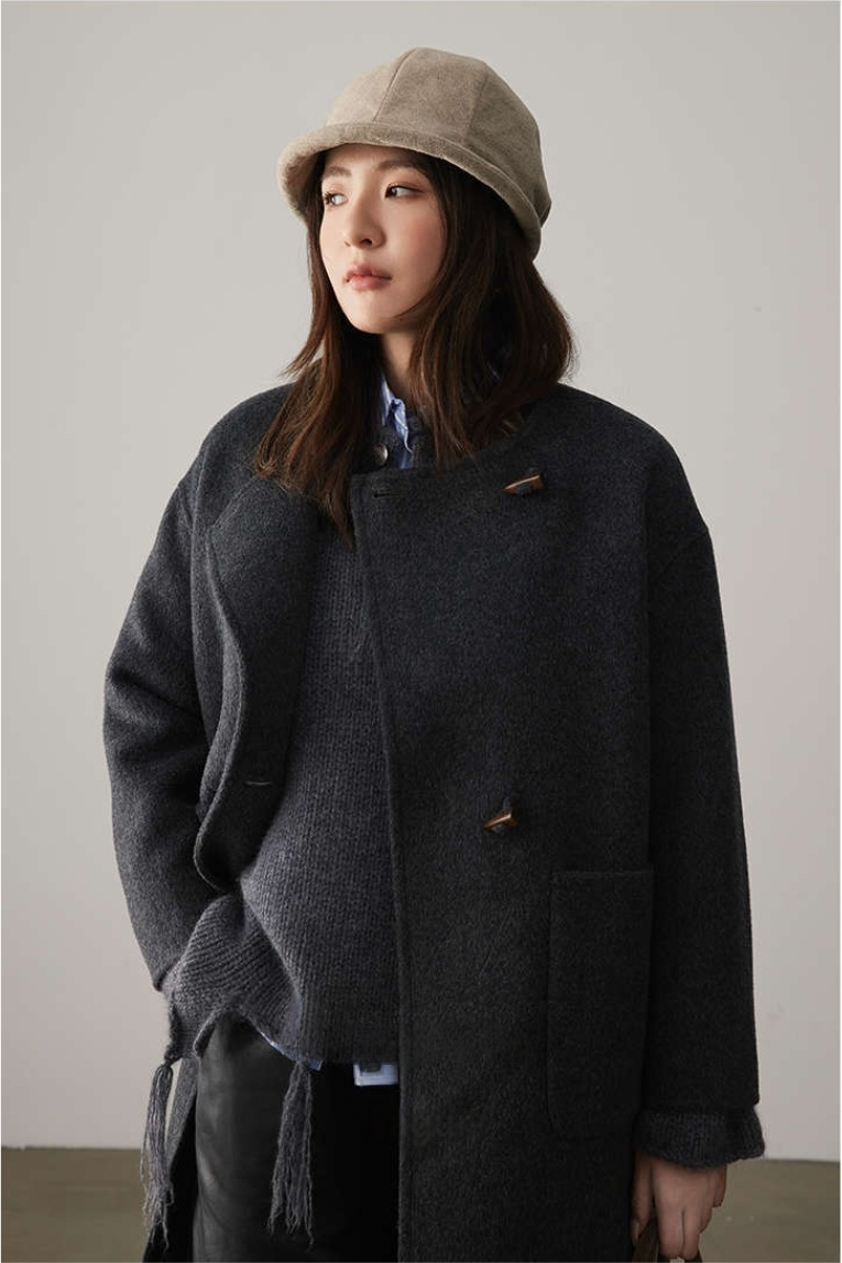 Corduroy Fuzzy Bucket Hat – Vintage Style Warm Cap for Women - OESLO