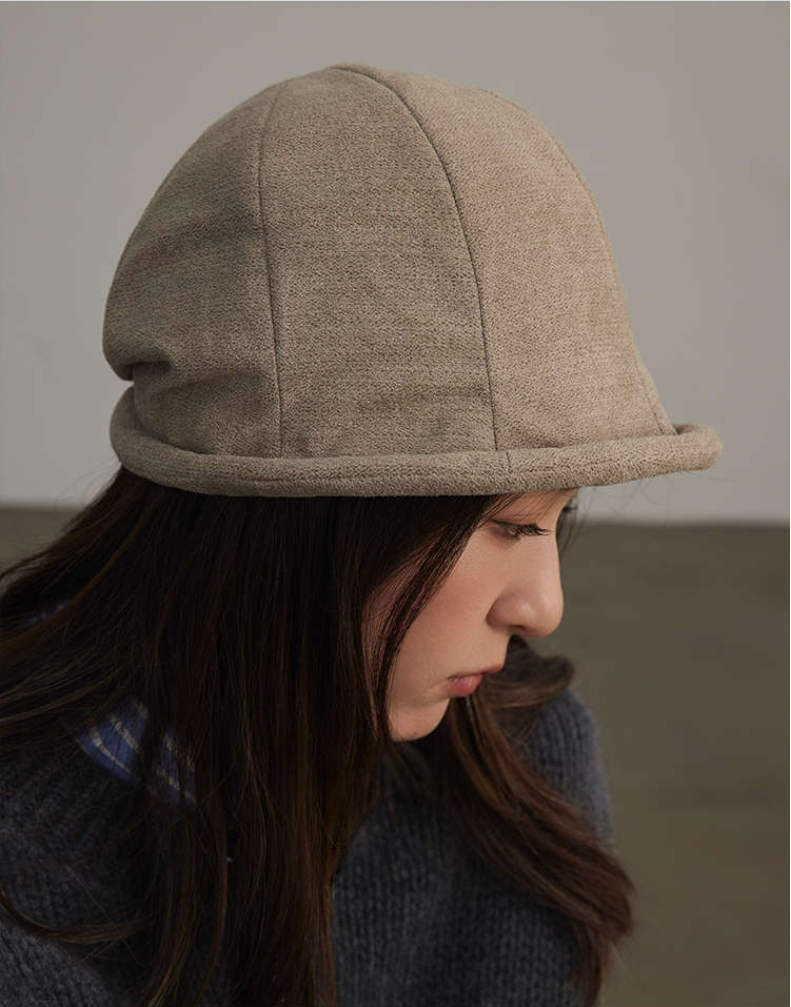 Corduroy Fuzzy Bucket Hat – Vintage Style Warm Cap for Women - OESLO