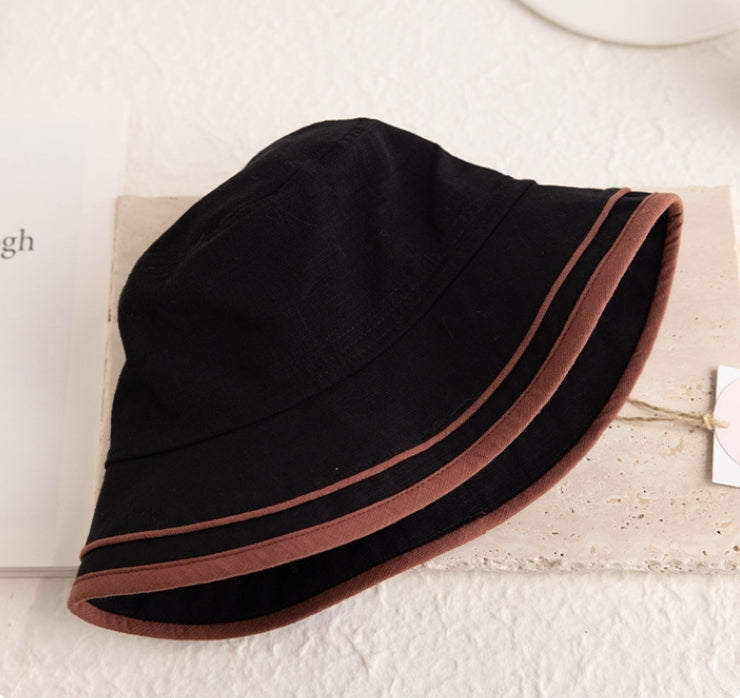 Cotton Bucket Hat–Casual Sun Hat - AOA Fashion Accessories