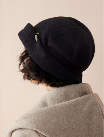 Cozy Fluffy Bucket Hat - 100% Wool Fuzzy Bucket Hat - OESLO