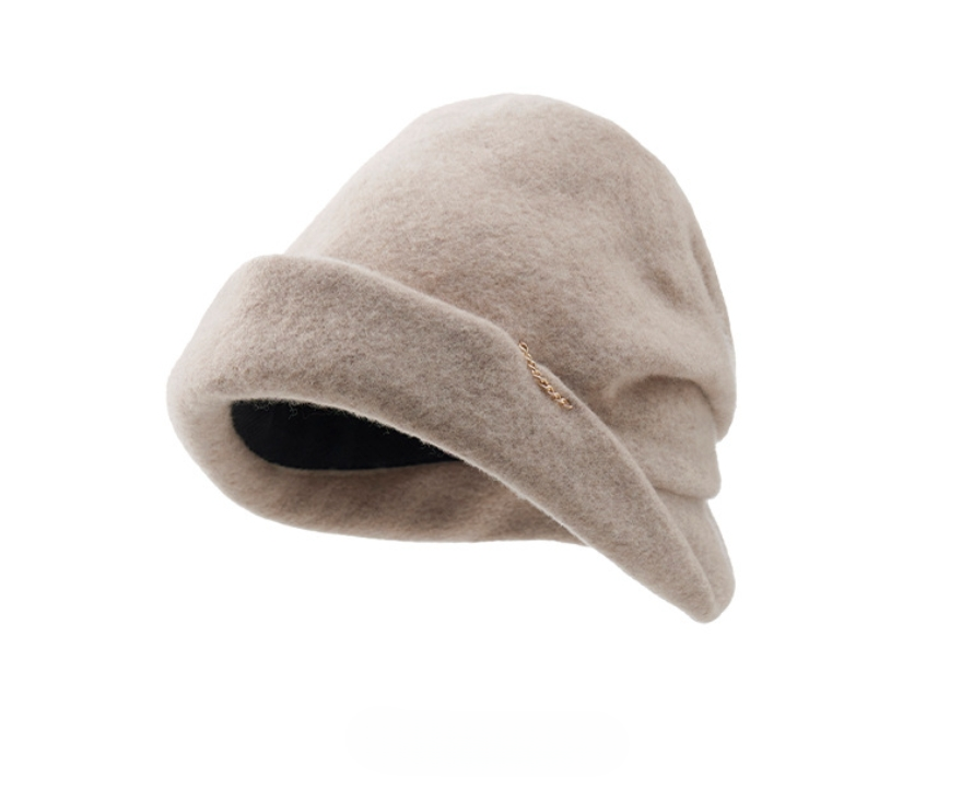 Cozy Fluffy Bucket Hat - 100% Wool Fuzzy Bucket Hat - OESLO