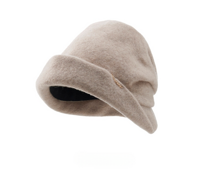 Cozy Fluffy Bucket Hat - 100% Wool Fuzzy Bucket Hat - OESLO