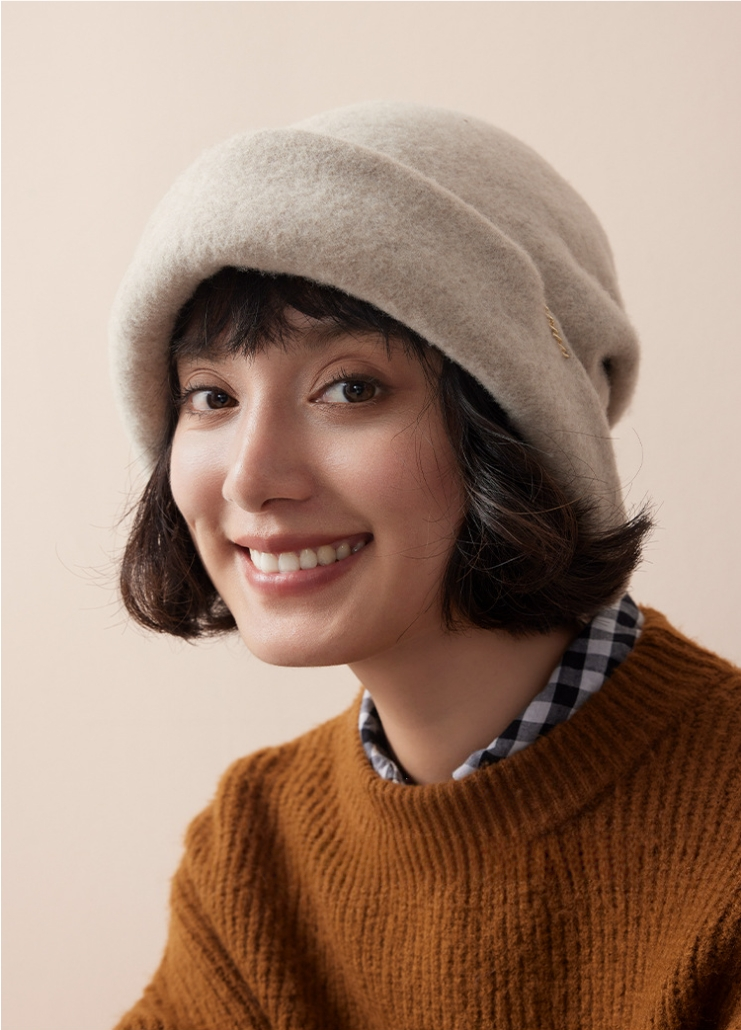 Cozy Fluffy Bucket Hat - 100% Wool Fuzzy Bucket Hat - OESLO
