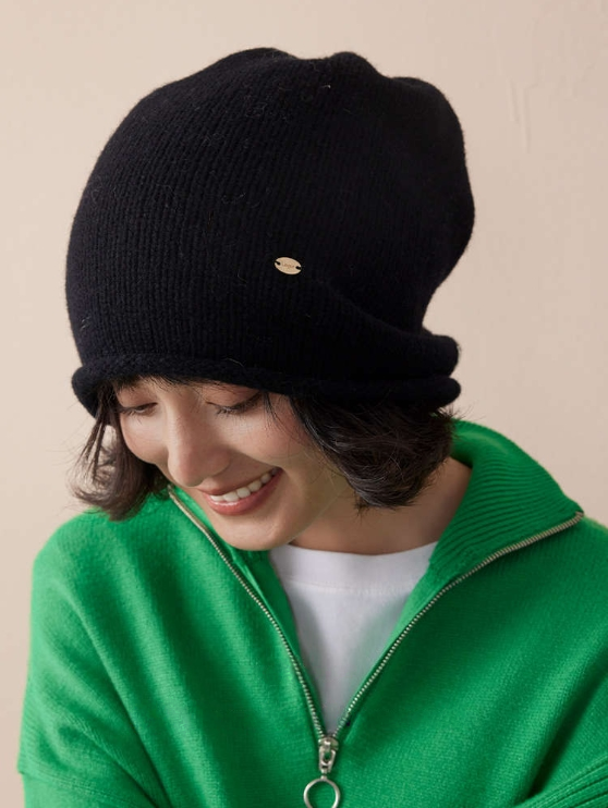 Cozy Knitted Hat  - 100% Wool Knit Hat (Multiple Colors) - AOA Fashion Accessories