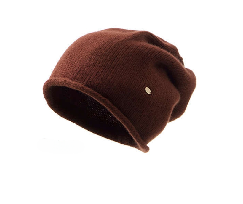 Cozy Knitted Hat  - 100% Wool Knit Hat (Multiple Colors) - AOA Fashion Accessories