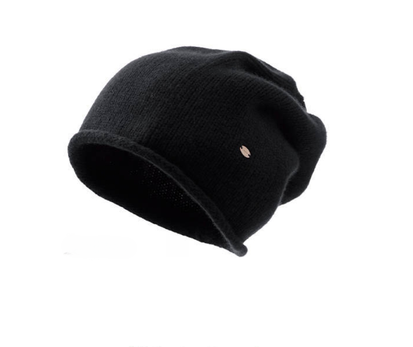 Cozy Knitted Hat  - 100% Wool Knit Hat (Multiple Colors) - AOA Fashion Accessories