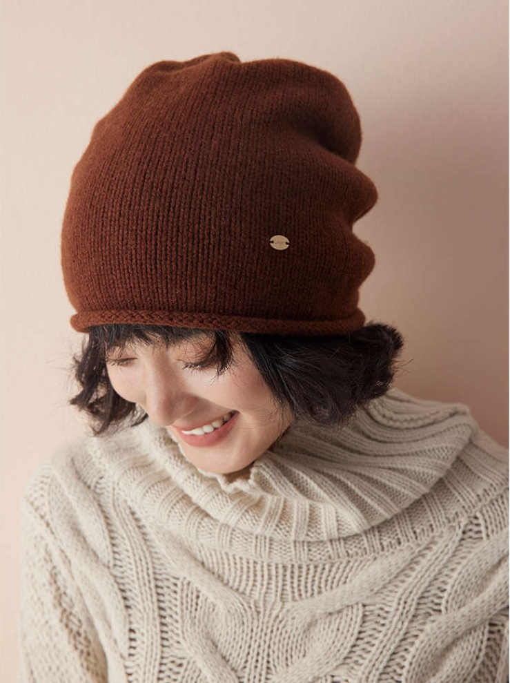 Cozy Knitted Hat  - 100% Wool Knit Hat | Multiple Colors - OESLO