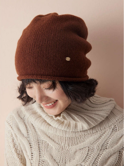 Cozy Knitted Hat  - 100% Wool Knit Hat | Multiple Colors - OESLO