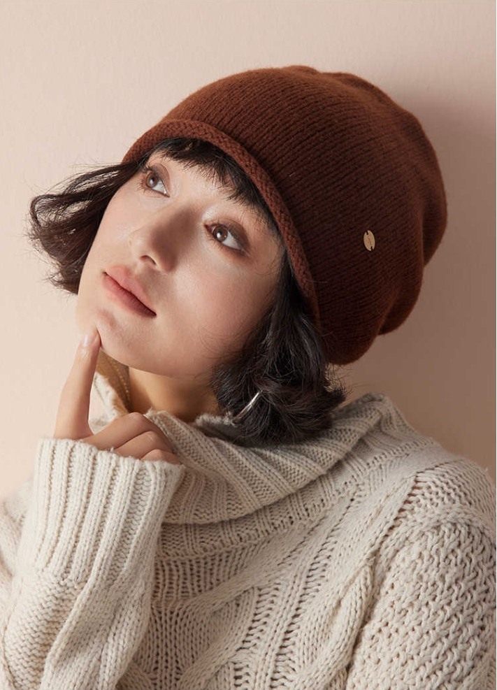 Cozy Knitted Hat  - 100% Wool Knit Hat | Multiple Colors - OESLO
