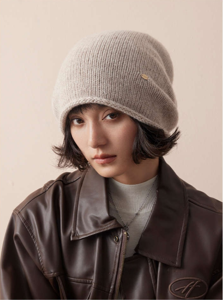 Cozy Knitted Hat  - 100% Wool Knit Hat | Multiple Colors - OESLO