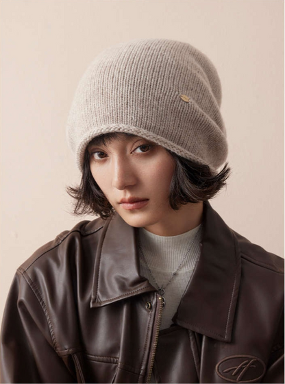 Cozy Knitted Hat  - 100% Wool Knit Hat | Multiple Colors - OESLO