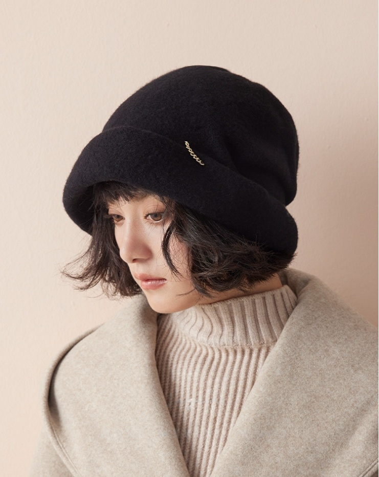 Cozy Fluffy Bucket Hat - 100% Wool Fuzzy Bucket Hat - OESLO