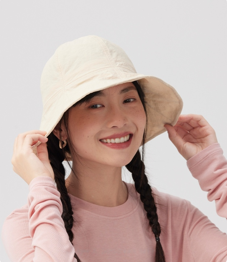 Cute Bucket Hat –Lightweight Breathable UV Protection - AOA Fashion Accessories