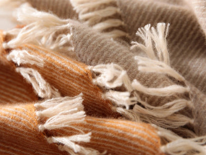 Écharpe de luxe 100 % cachemire – Un indispensable de l'hiver | Plusieurs coloris