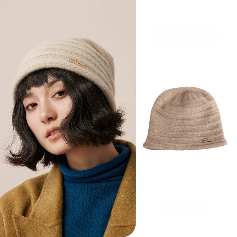 100% Cashmere Beanie Hat for Men & Women | Multiple Colors