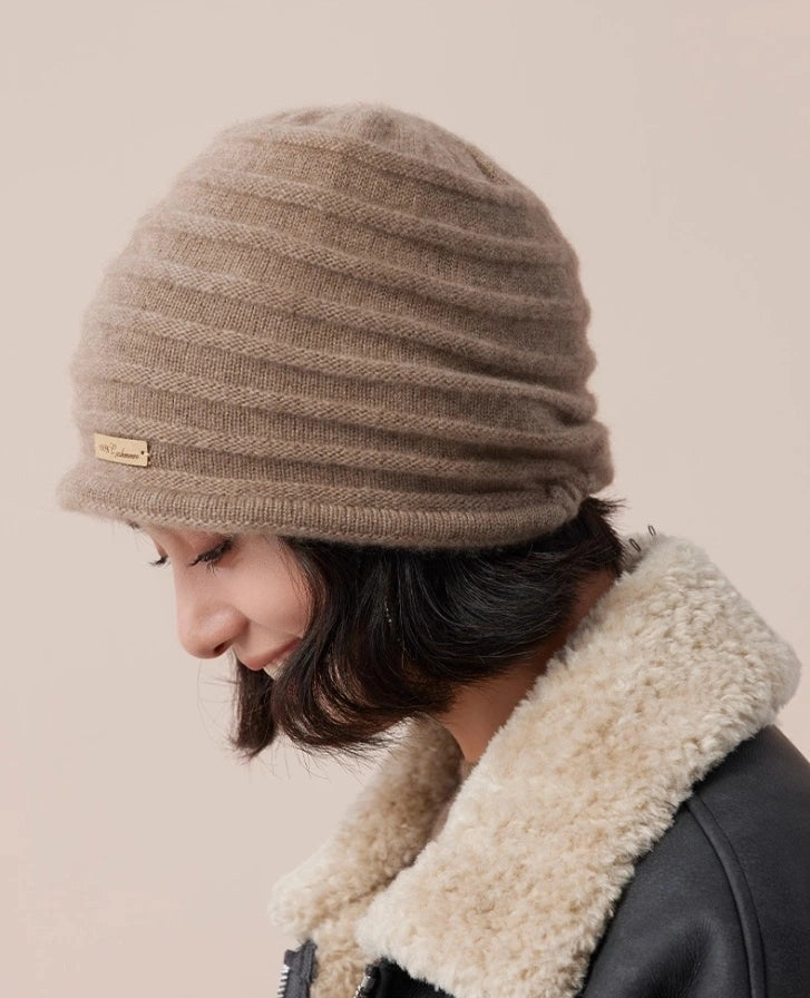 100% Cashmere Beanie Hat for Men & Women | Multiple Colors