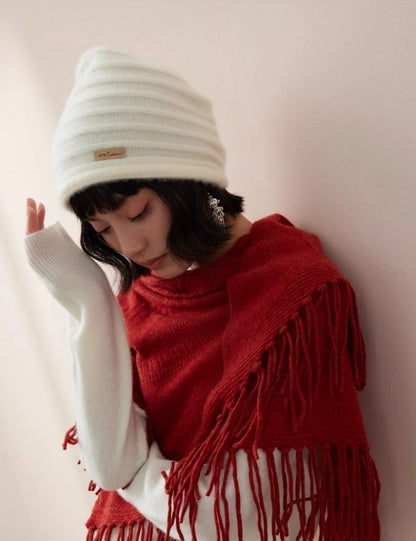 100% Cashmere Beanie Hat for Men & Women | Multiple Colors