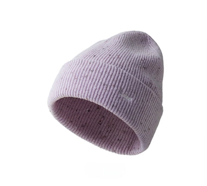 Merino Wool Beanie - Snow Mist Speckled Design | Multiple Colors