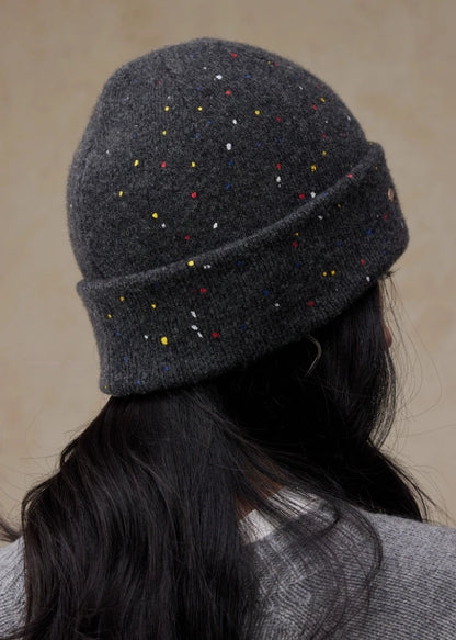 Multicolor Speckled Merino Wool Beanie | Multiple Colors