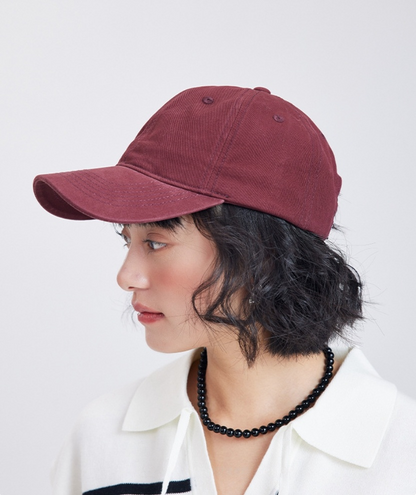Solid Color Versatile Baseball Cap |  Unisex Casual Hat - AOA Fashion Accessories