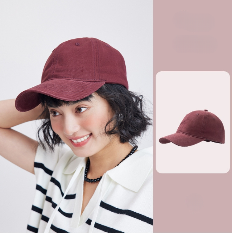 Solid Color Versatile Baseball Cap |  Unisex Casual Hat - AOA Fashion Accessories