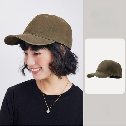 Solid Color Versatile Baseball Cap |  Unisex Casual Hat - AOA Fashion Accessories